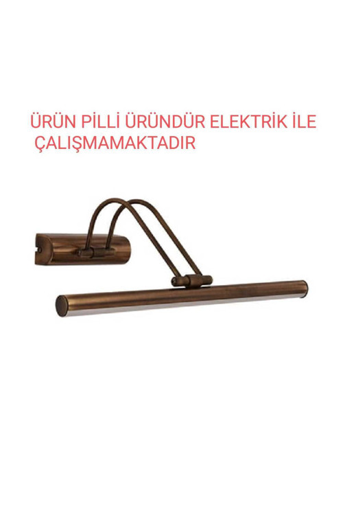 50 cm Pilli Aplik Ayna Üstü ve Tablo Aydınlatması 9VOLT 3000K(GÜNIŞIĞI)