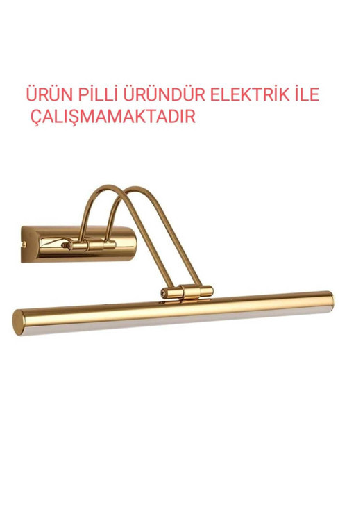 50 cm Pilli Aplik Ayna Üstü ve Tablo Aydınlatması 9VOLT 4000K(DOĞALIŞIK)