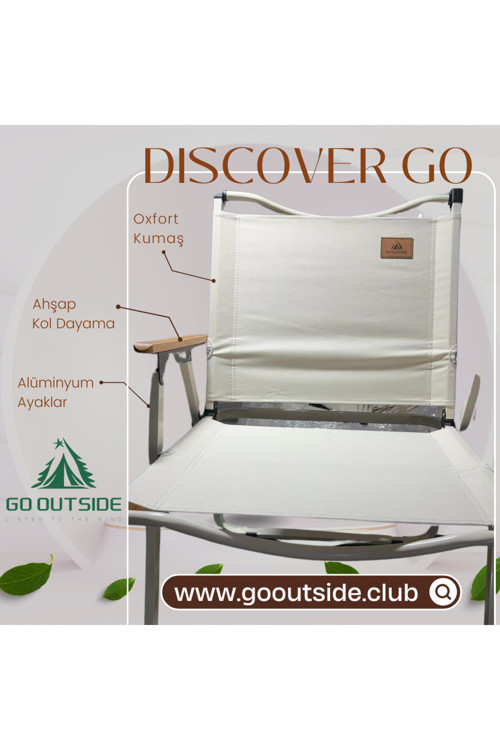 Discover Go.2 - (L) Katlanabilir Sandalye-beyaz