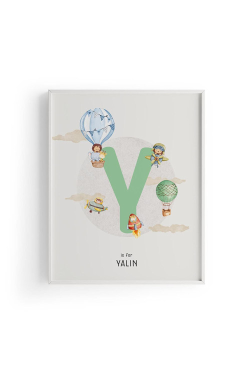 Baby Boy Letter | Çocuk Odası Tablo
