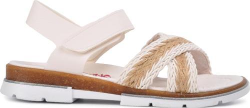 210101 Beyaz Comfort Kız Çocuk Sandalet