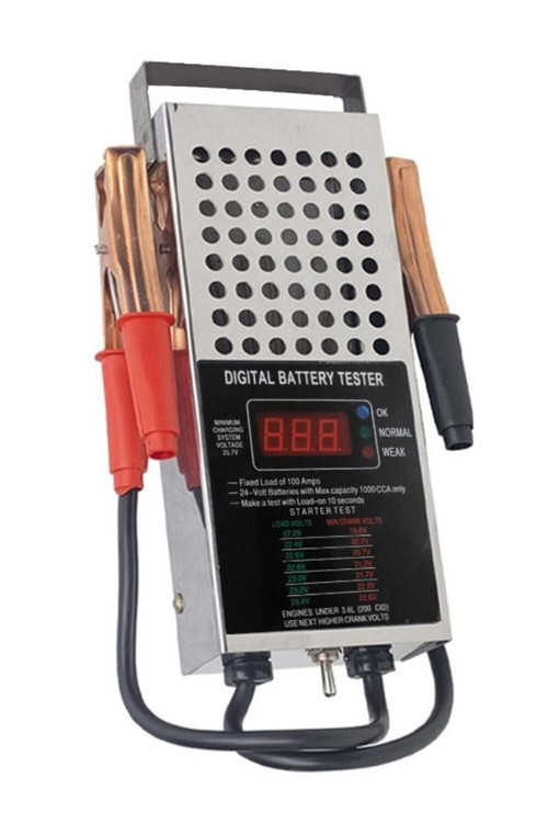 Dijital Akü Test Cihazı Profesyonel Ölçüm Cihazı 6v/12v 125a
