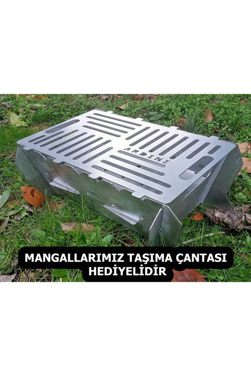 MANGAL PORTATİF PRATİK KATLANABİLİR 41X25 CM