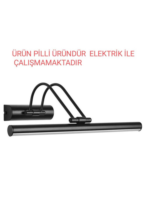 50 cm Pilli Aplik Ayna Üstü ve Tablo Aydınlatması 9VOLT 3000K(GÜNIŞIĞI)