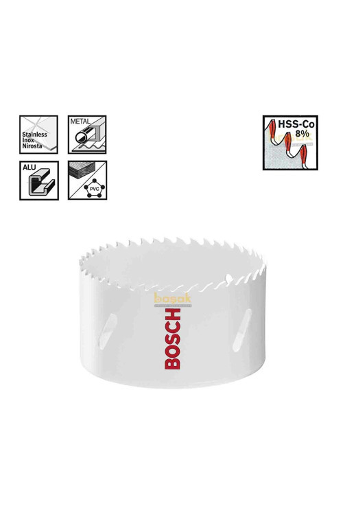 HSS Bi-Metal Delik Açma Testeresi (Panç) 16 mm 43mm