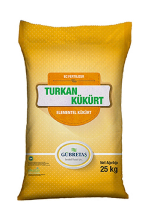 Tarım Kükürdü Sarı Toz Kükürt Zirai Kükürt 25 Kg