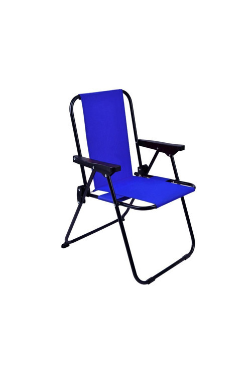 2-6 Yaş Lüx Çocuk Piknik Sandalyesi-mini Kamp Sandalyesi-mavi