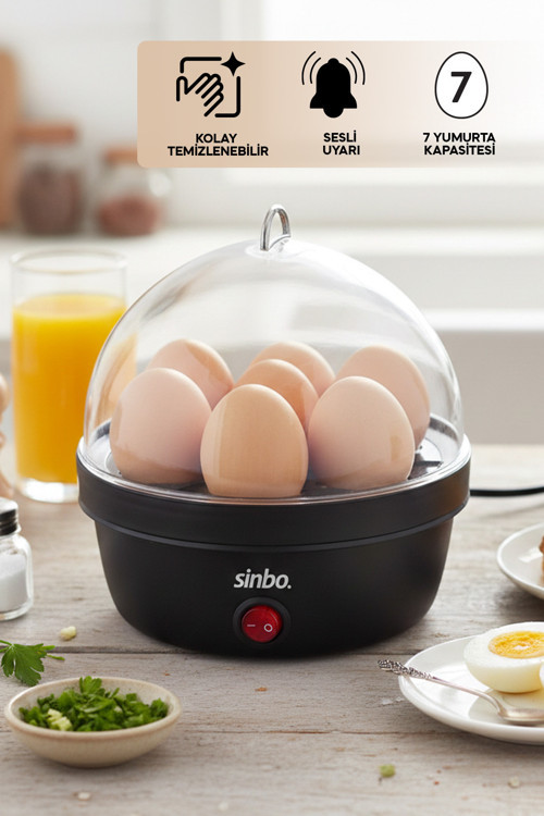 Yumurta Pişirme Makinesi Cihazı SEB-5803 7 Yumurta Fiyatı, Yorumları