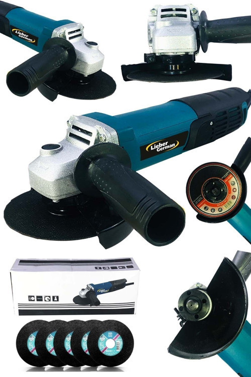 1800 Watt 115-125 Mm Tam Profesyonel Bakır Sargılı Sprel Taşlama Makinesi Avuç Içi Taşlama Makinesi