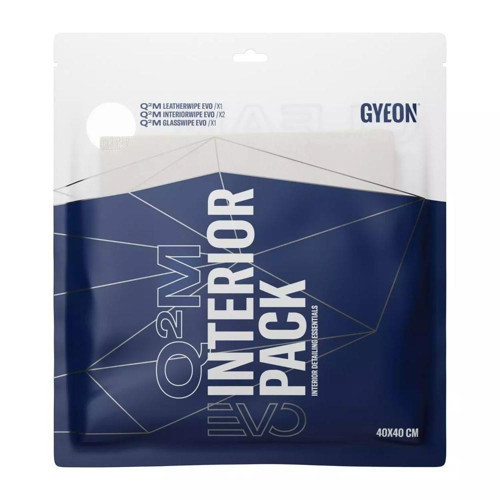 Q²M InteriorPack EVO İç Aksam Mikrofiber Detaylı Temizlik Bezi Seti 4'Lü Paket - 40x40 Cm