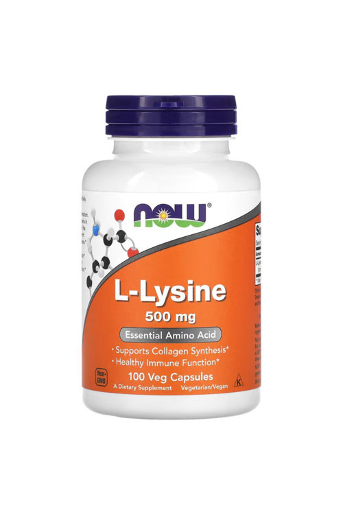 Foods L-Lysine 500 mg 100 Tablets