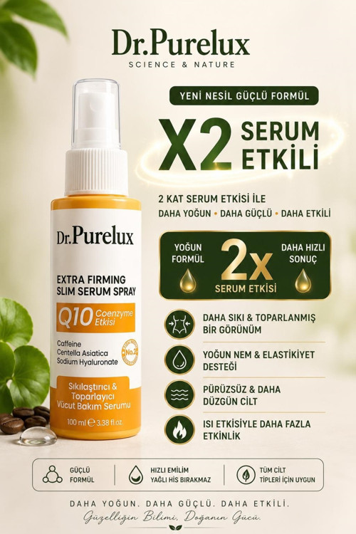Q10 + Collagen Extra Firming Slim Serum , Sıkılaştırıcı & Toparlayıcı Selülit & Vücut Bakım Serumu 100 Ml