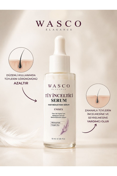 Tüy Serum 50 Ml | Epilasyon Sonrası Tüy Azaltıcı Serumu | Unisex | Niacinamide & Isırgan Otu İçeren Cilt Serumu