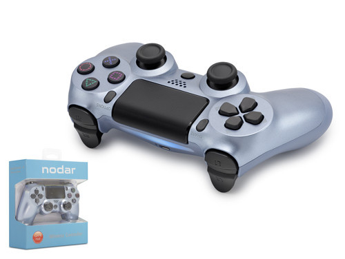 ND400K Bluetooth GamePad Oyun Kolu PS4 Uyumlu DoubleShock 4 Metalik Mavi