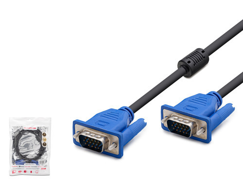HDX7814 VGA Kablo OD 7.8 mm 30 m Siyah Mavi