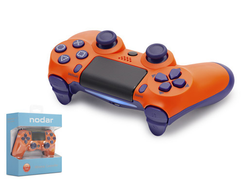 ND400D Bluetooth GamePad Oyun Kolu PS4 Uyumlu DoubleShock 4 Turuncu Lacivert