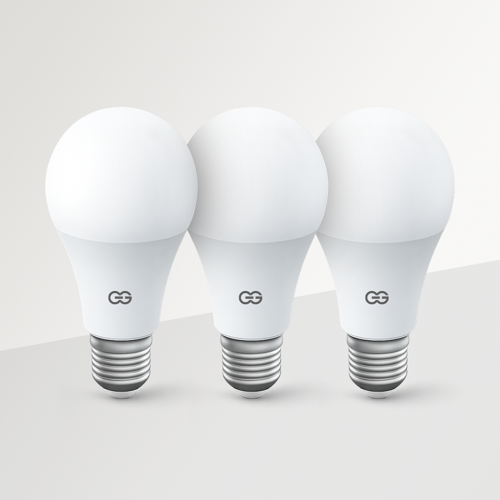 Günsan 3'lü LED Ampul 9W Sarı Işık E27 (3000K 825 Lümen 3 Adet)