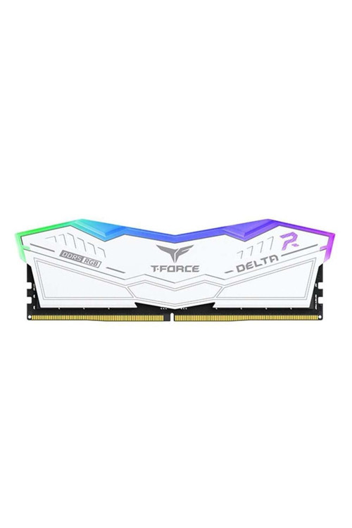 T-Force Delta Rgb White 32Gb(2X16Gb) 5200Mhz Ddr5 Cl40 Gaming Ram (Ff4D532G5200Hc40Cdc01)