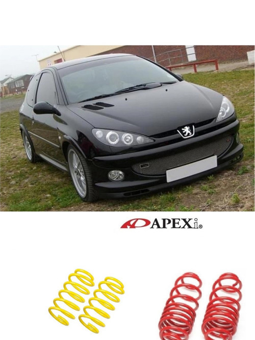peugeot 206 hb-sedan 1998.2007 apexi 4.5 cm ön spor yay