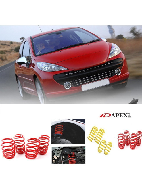 peugeot 207 hb apexi 4.5 cm ön arka spor yay
