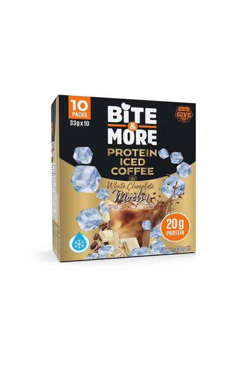 White Chocolate Mocha Protein Soğuk Kahve (33g x10 Adet)
