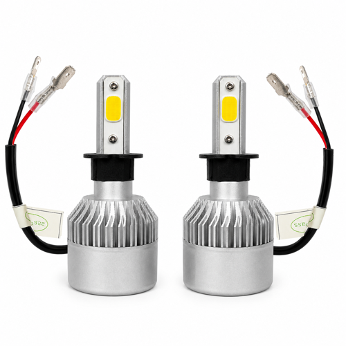 Slim Led Xenon Far Lambası Mercedes Benz Beyaz Renk H3 Soket ile Uyumlu