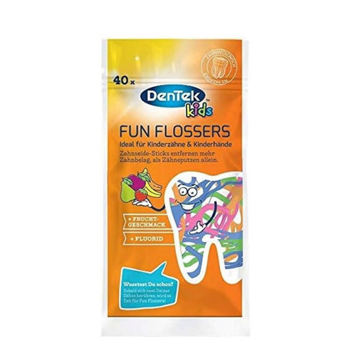 Fun Flossers Kids Renkli Diş Arası 40lı