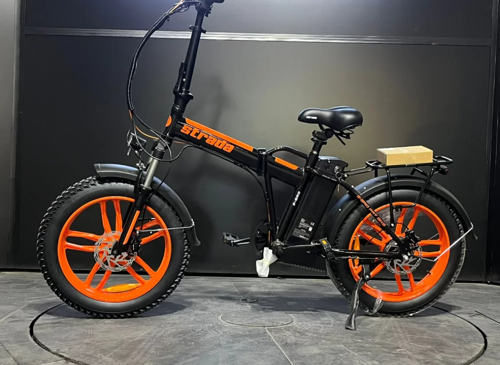 E-Bro Hidrolik Disk Fat Bike Katlanabilir 20 Jant Elektrikli Bisiklet