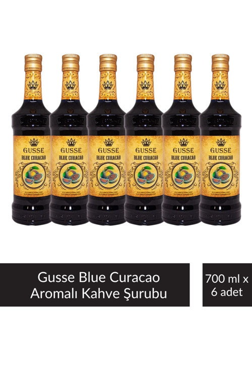 Turunç Aromalı Kokteyl Şurubu 700 ml x 6 Adet