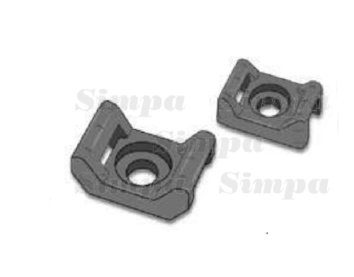 SP-VKS-1 Vidalı Kroşe,16x10,5 Siyah,100 Adet