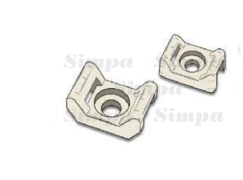 SP-VKB-1 Vidalı Kroşe,16x10,5 Beyaz, 100 Adet