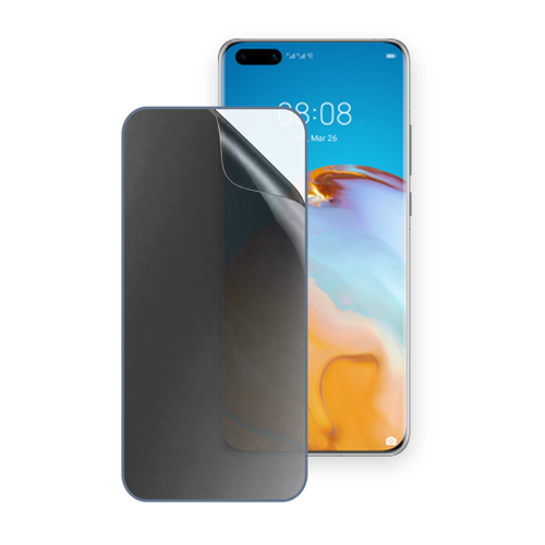 HUAWEI P40 pro + Uyumlu Ön Yüzey Hayalet Privacy Hidrojel Ekran Koruyucu