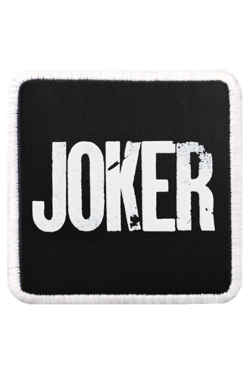 Unisex Siyah Değiştirilebilir Şapka Sticker- Joker Tasarım