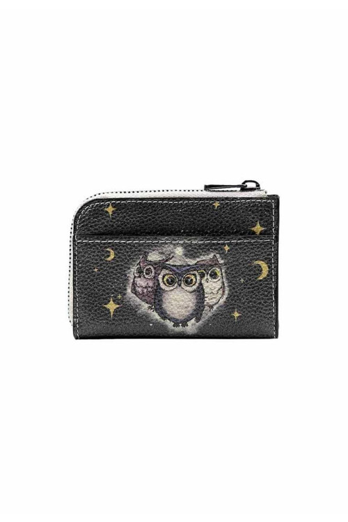 Kadın Lacivert Cüzdan - Owls Family Tasarım