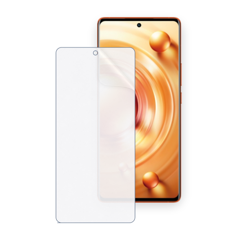 VIVO X80 Uyumlu Ön Yüzey Nano Şeffaf Hidrojel Ekran Koruyucu