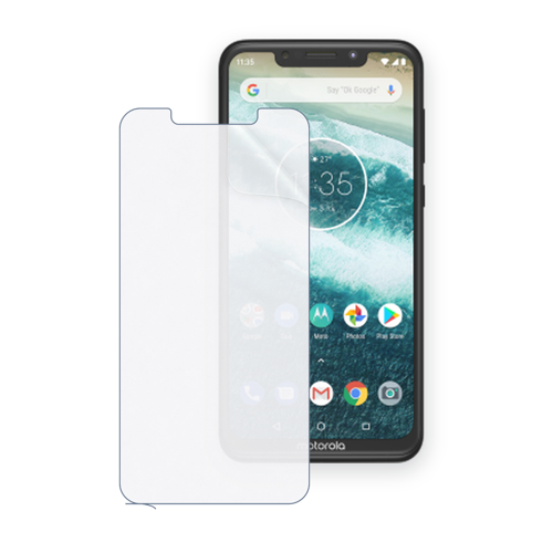 MOTOROLA One Power Uyumlu Ön Yüzey Nano Şeffaf Hidrojel Ekran Koruyucu