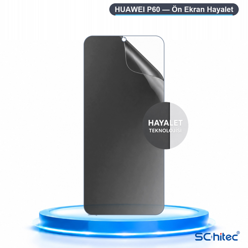 HUAWEI P60 Uyumlu Ön Yüzey Hayalet Privacy Hidrojel Ekran Koruyucu