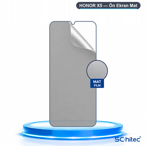HONOR X5 Uyumlu Ön Yüzey Mat Hidrojel Ekran Koruyucu