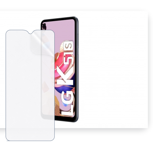 LG K51 Uyumlu Ön Yüzey Nano Şeffaf Hidrojel Ekran Koruyucu