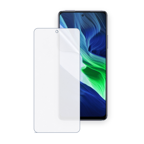Infinix Note 10 Uyumlu Ön Yüzey Nano Şeffaf Hidrojel Ekran Koruyucu