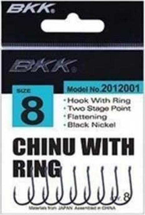 Black King Kong Hook Chinu With Ring İğne, No: 2