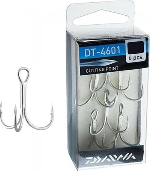 DT-4601 Galvaniz Üçlü Olta İğnesi, No:10