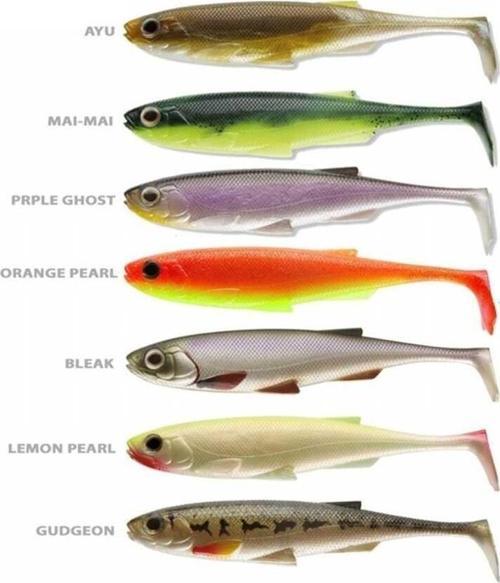 Duckfin Live Shad 10cm Silikon Yem (3'lü paket), Gudgeon