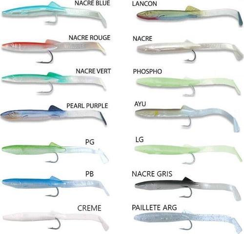 Raglou Silikon Yem 105mm, Pailette Arg