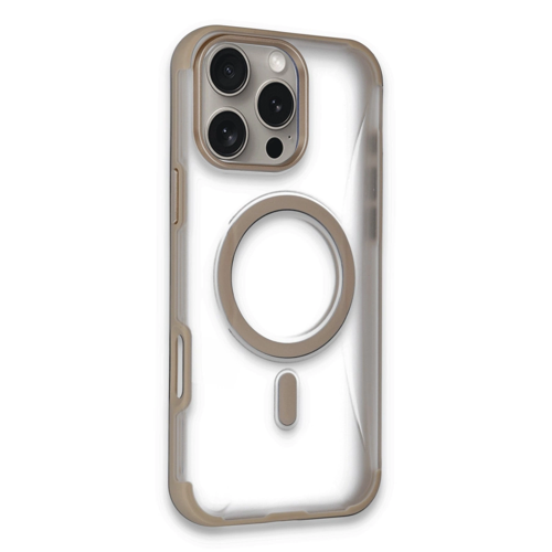 İphone 14 Pro Max Hilton Magsafe Kapak - Gold