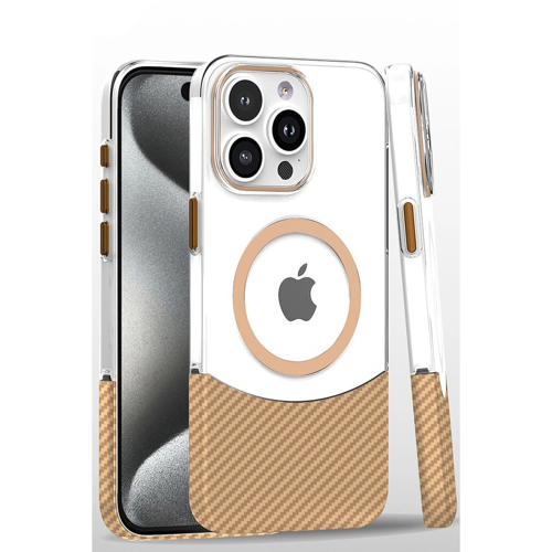 İphone 16 Pro Carbon Puzzle Magsafe Kapak - Desert