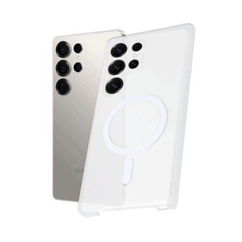 Galaxy S25 Ultra Kılıf Pc Magsafe Şeffaf Kılıf - Şeffaf