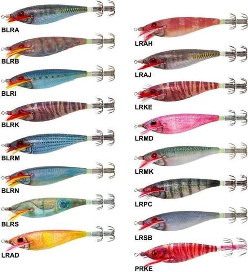 Squid Jig Ultra Cloth A329 75mm 6g, CL12