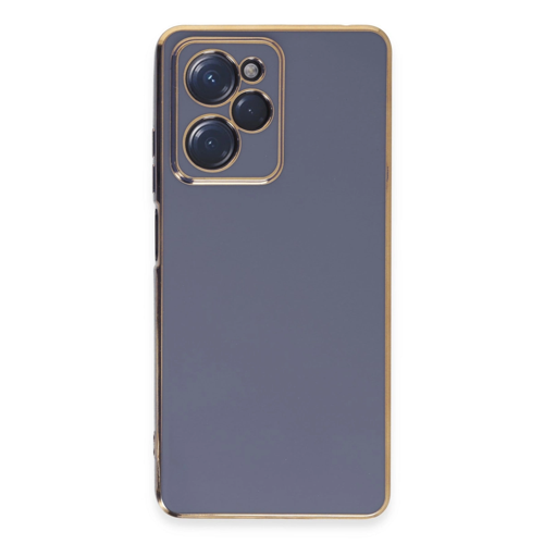 Poco X5 Pro 5G Kılıf Volet Silikon - Mavi