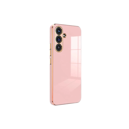 Galaxy S24 Fe Kılıf Volet Silikon - Pembe